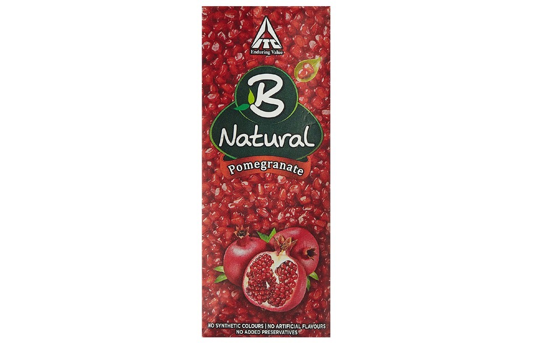B Natural Pomegranate    Tetra Pack  200 millilitre